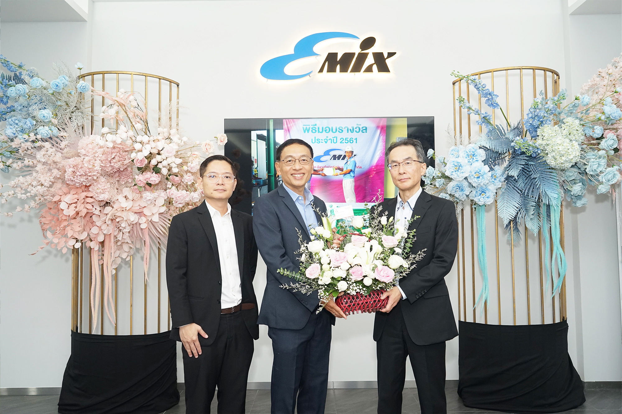 ELASTOMIX（THAILAND）CO., LTD. the new office completion ceremony